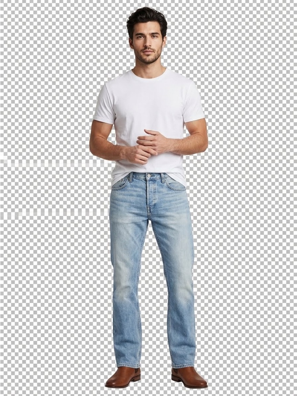 Divided Light WashBootcut Men  Jeans